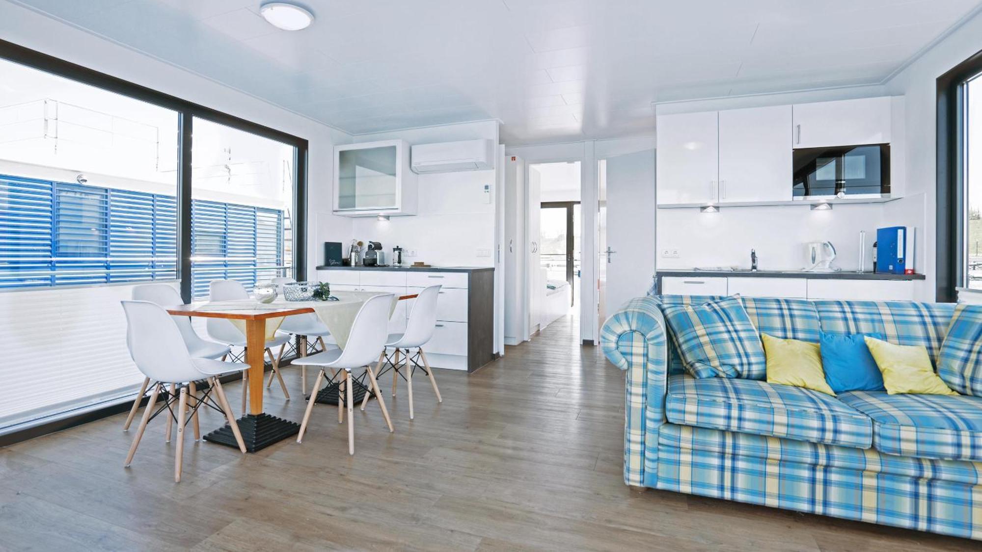 Hausboot Geiseltalsee - Floating House - Well Hausboote - Family & Friends Braunsbedra 외부 사진